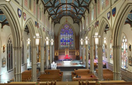 Cathedral Nave and Sanctuary as seen from the balcony