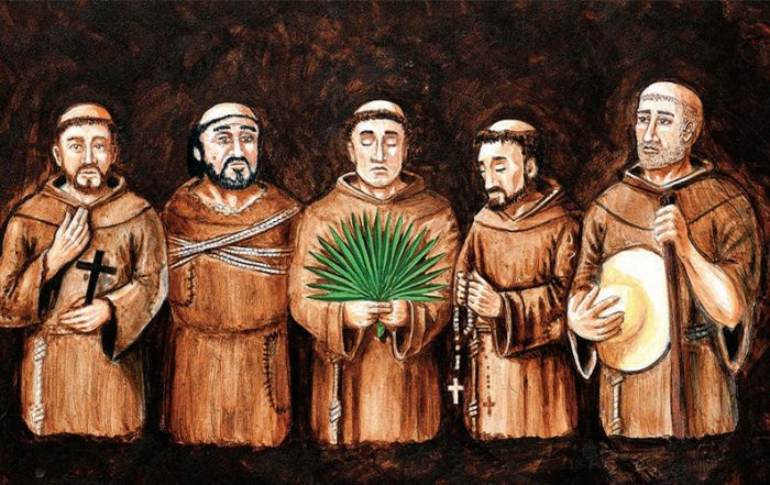An image of the Five Georgia Martyrs